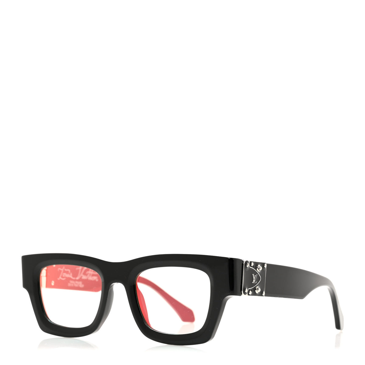 Louis Vuitton Acetate Charleston Sunglasses Z1244W Black Prism 1 of 9