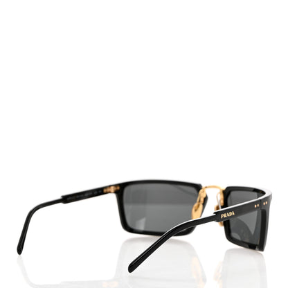 Prada Acetate Sunglasses SPR A11 Black Gold 5 of 8