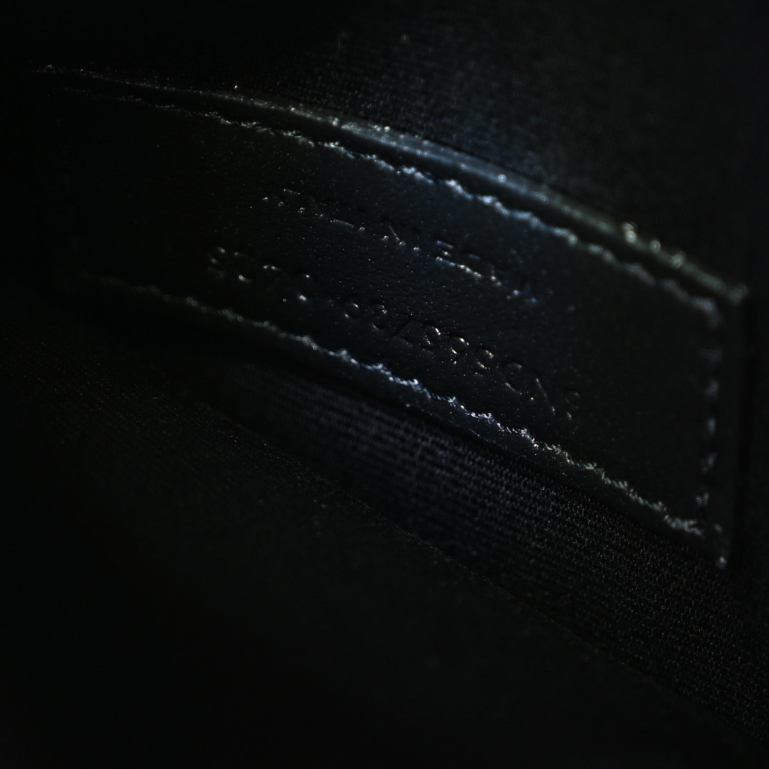 Saint Laurent Patent Calfskin Monogram Uptown Clutch Dark Red Wine 7 of 7