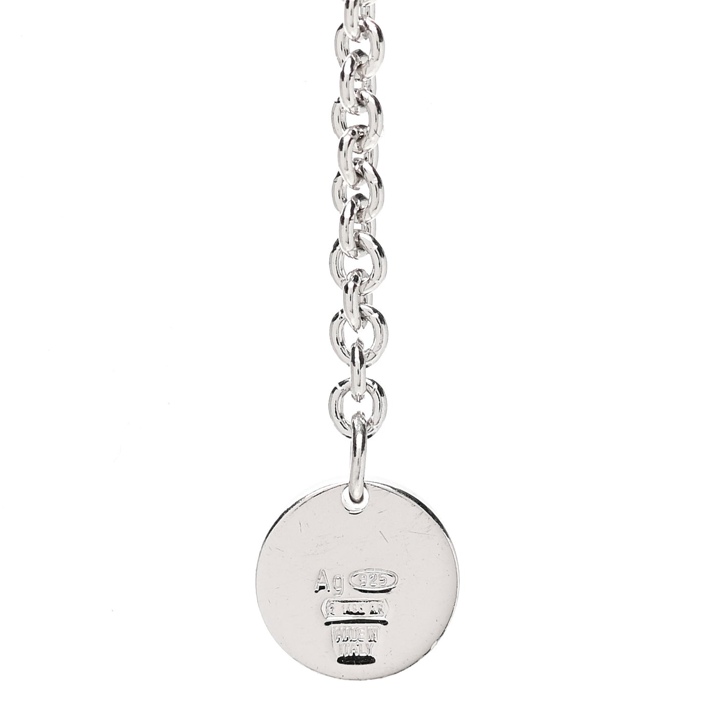 Sterling Silver Ceramic Save The Children Pendant Necklace
