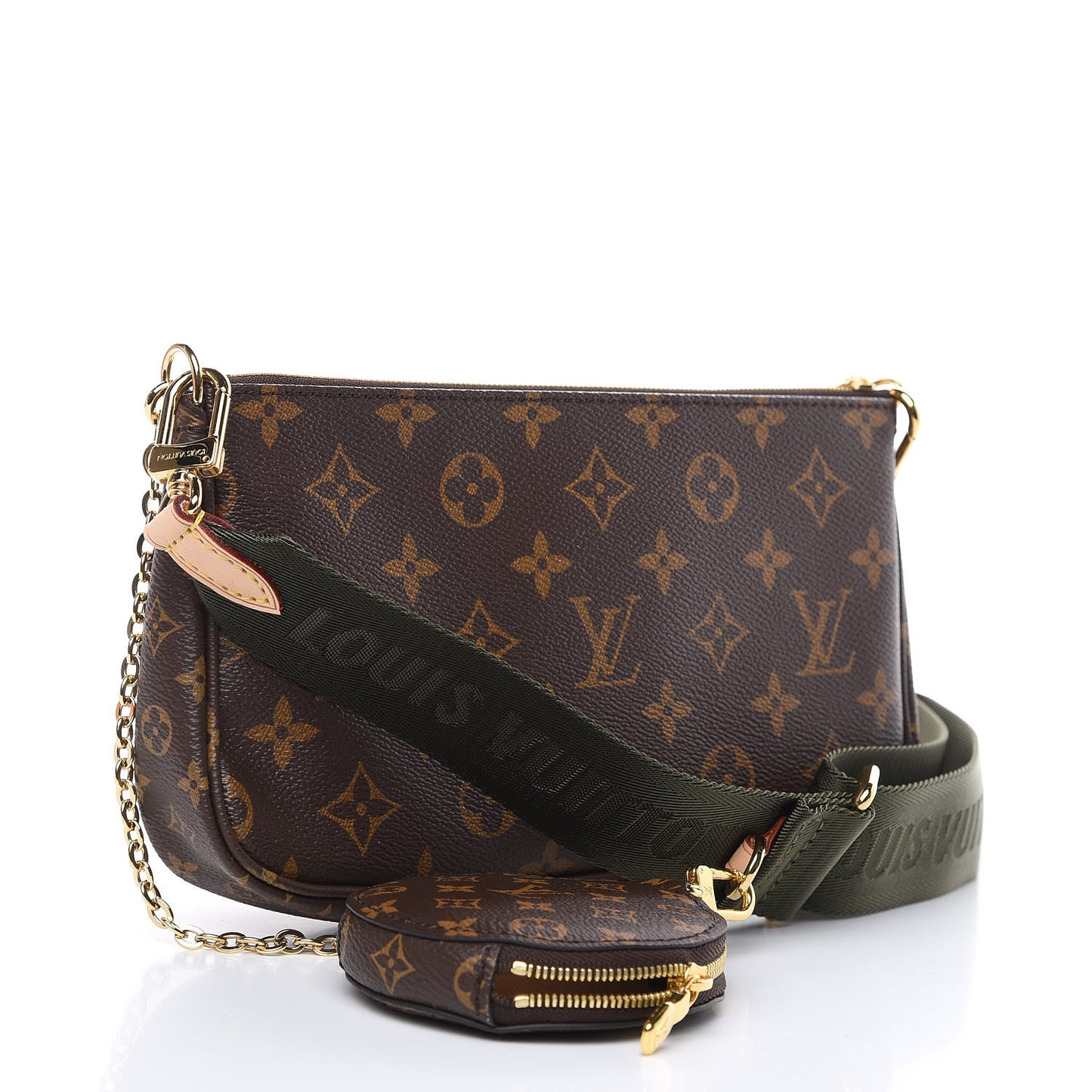 Monogram Multi Pochette Accessories Kaki
