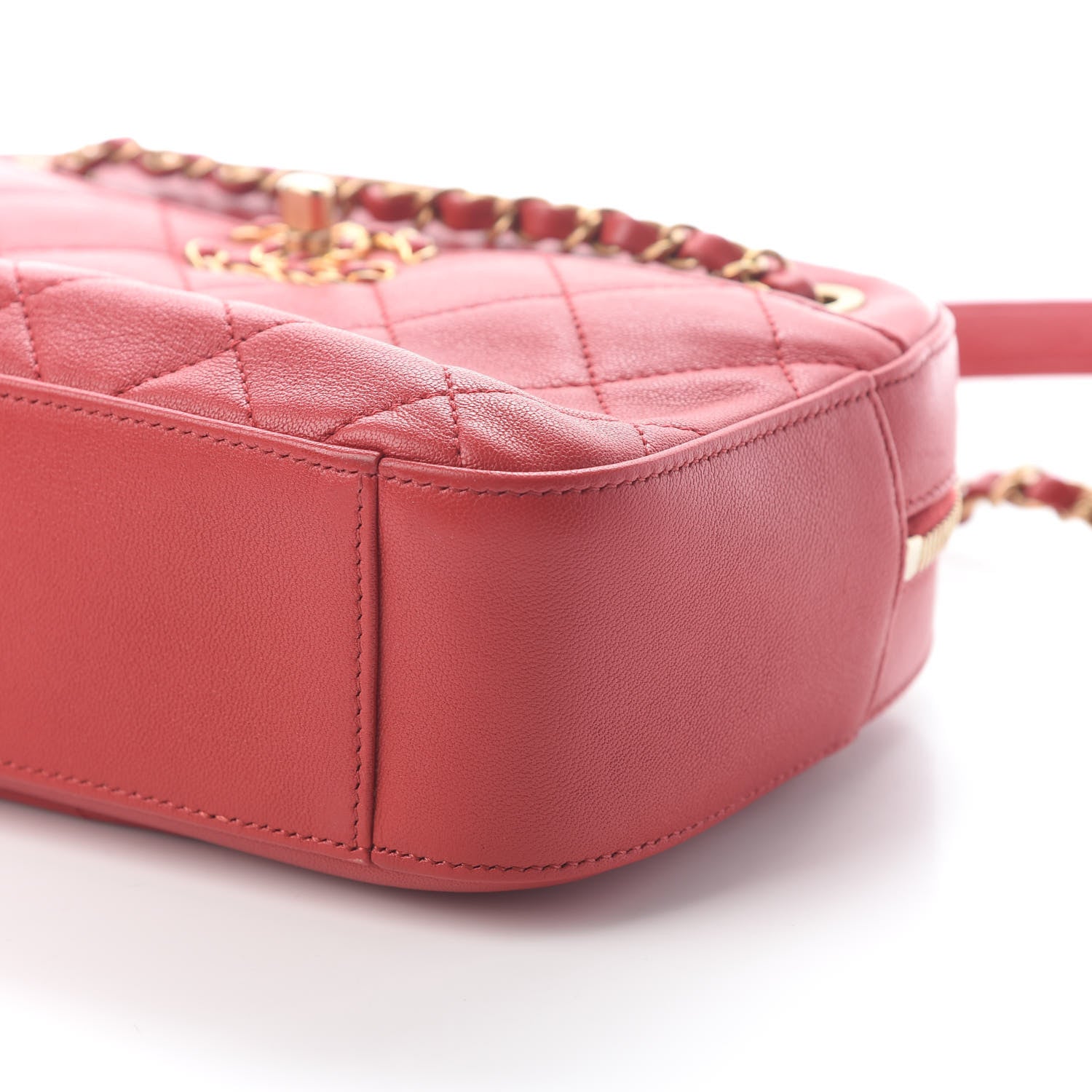 Chanel Goatskin Quilted Chanel 19 Camera Case Pink 8 of 8