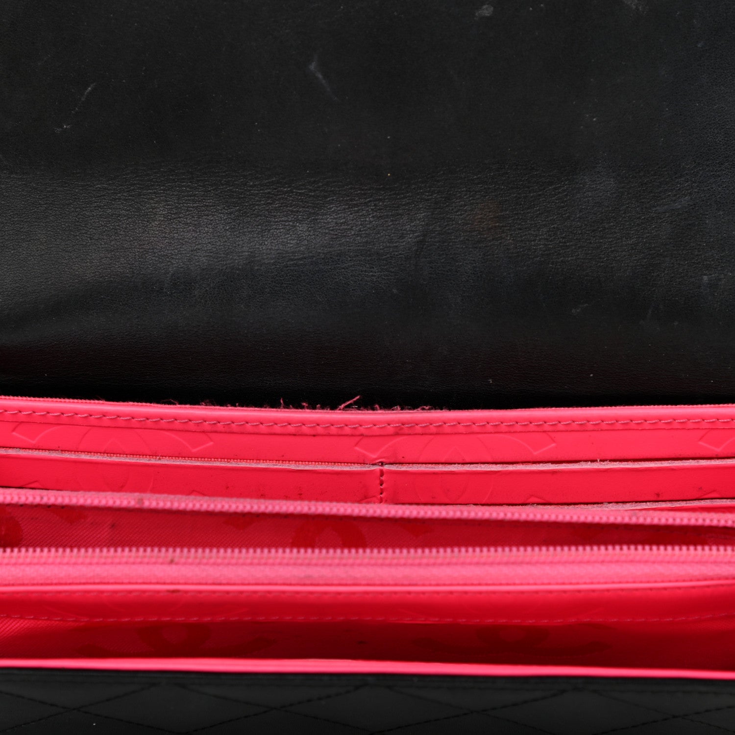 Chanel Calfskin Quilted Cambon Tri-Fold Wallet Black 14 of 25