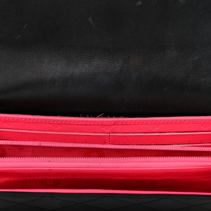 Chanel Calfskin Quilted Cambon Tri-Fold Wallet Black 14 of 25