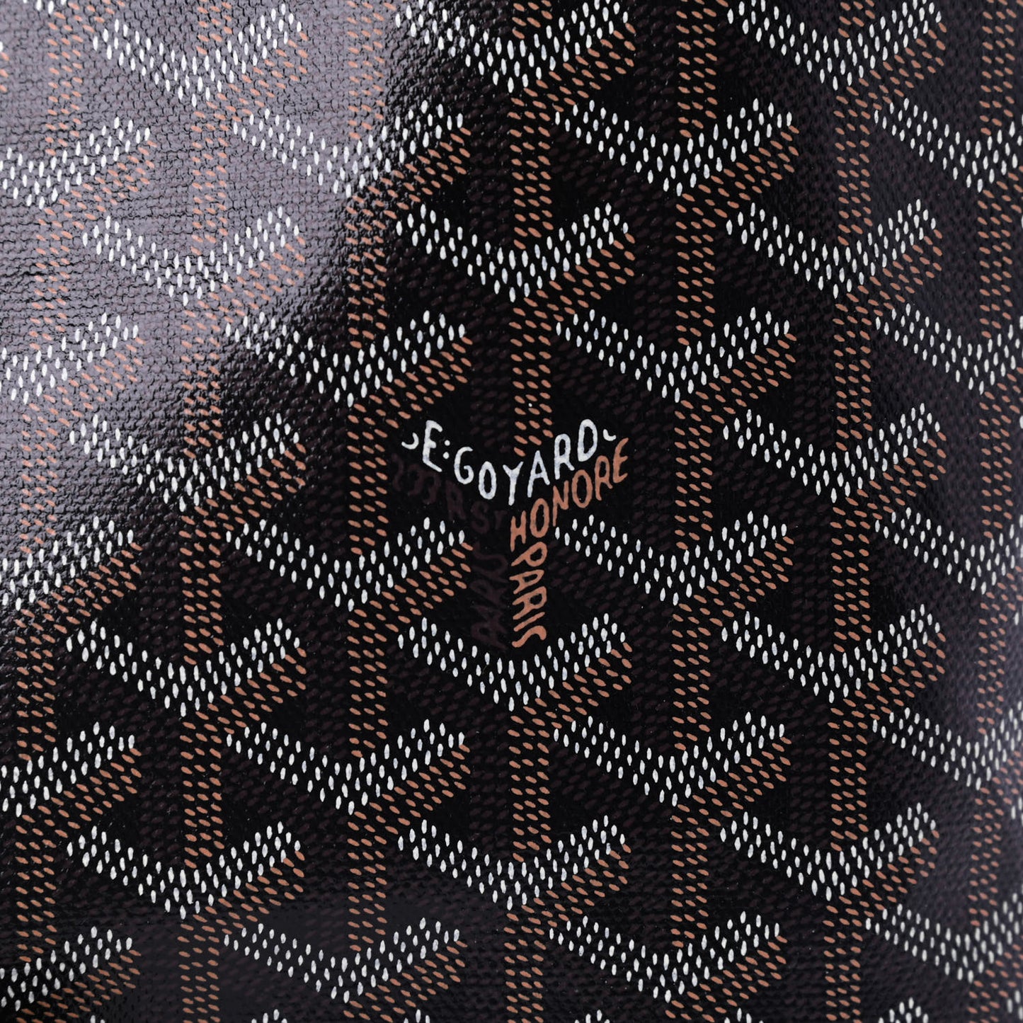 Goyardine Saint Louis PM Black Gold