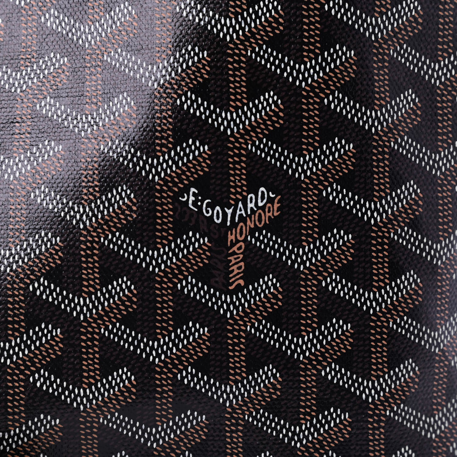 Goyard Goyardine Saint Louis PM Black Gold 6 of 8