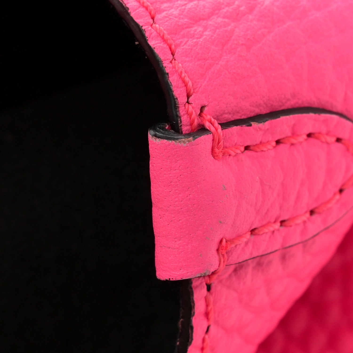 Burberry Grainy Calfskin Remington Tote Neon Pink 16 of 16