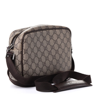 Gucci GG Plus Monogram Shoulder Bag Dark Brown 3 of 10