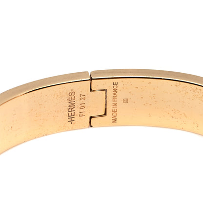 Hermes Enamel Narrow Clic Clac H Bracelet PM White 4 of 4