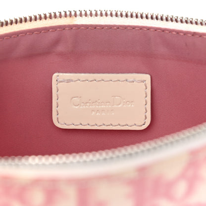 Christian Dior Monogram Mini Saddle Pochette Pink 6 of 22