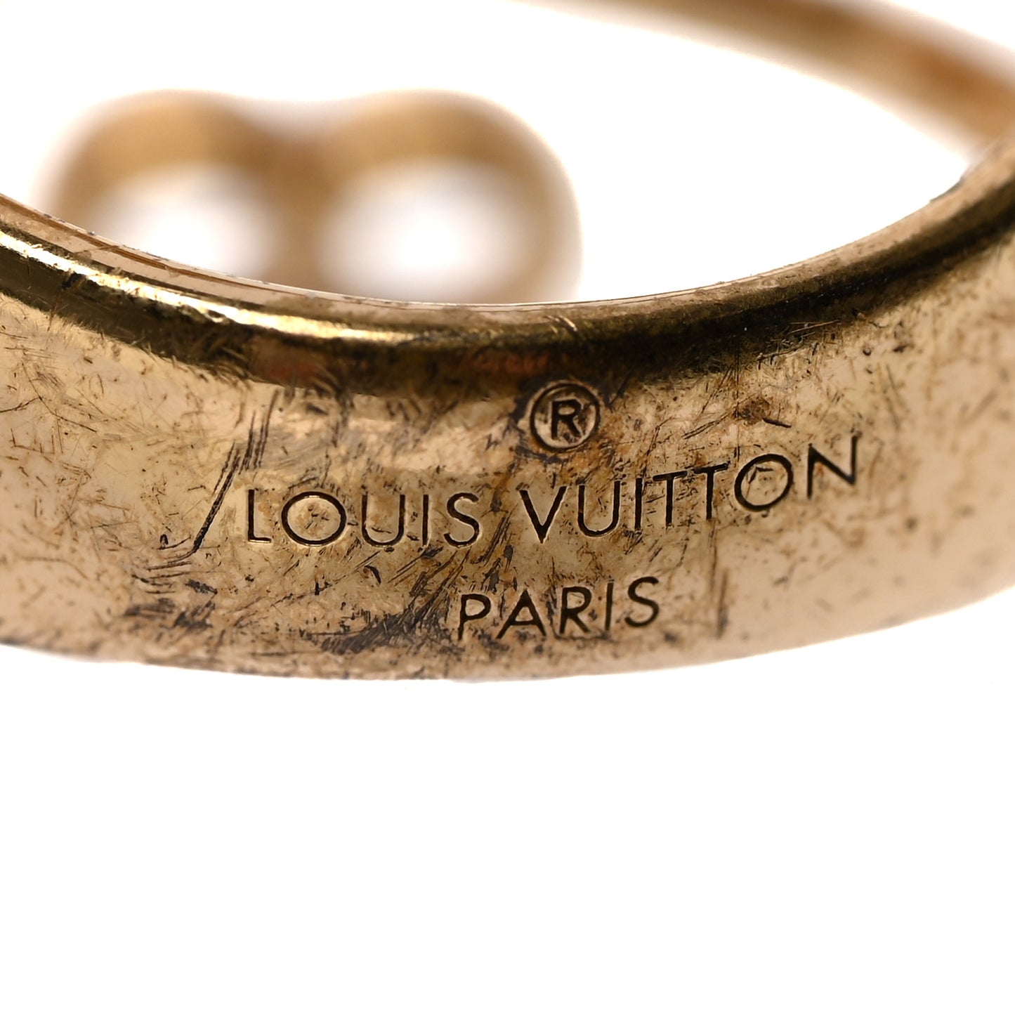 Flower Full Ring M Gold