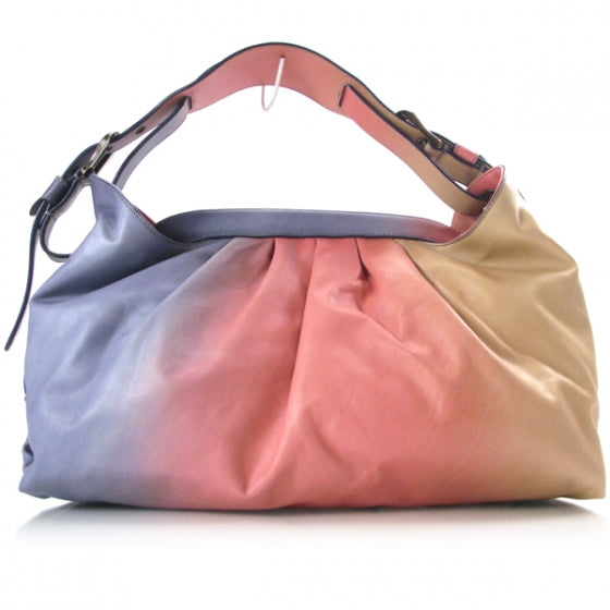 Calfskin Ombre Doctor B Hobo Multicolor