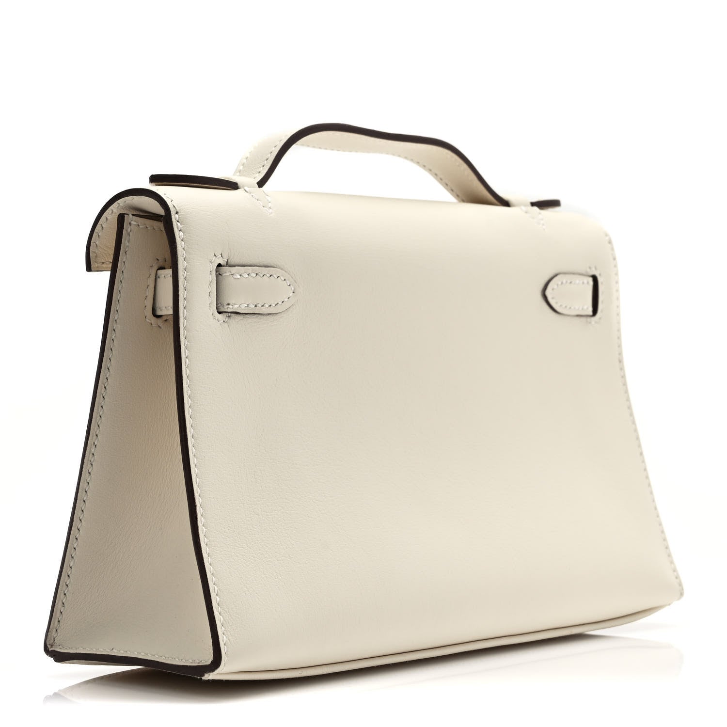 Hermes Swift Kelly Pochette Clutch Nata 2 of 8