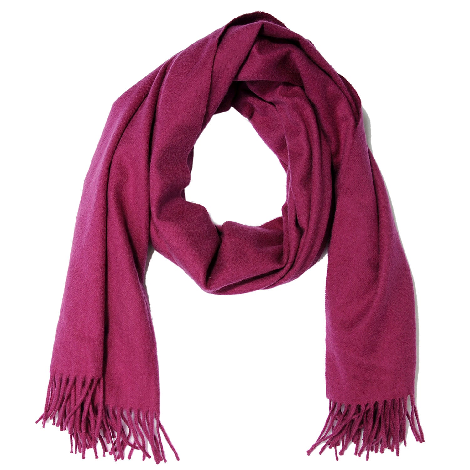 Hermes Cashmere Broderie Scarf Fuchsia 1 of 5