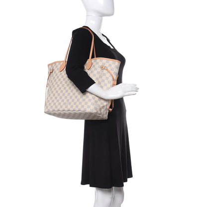 Louis Vuitton Damier Azur Neo Neverfull MM 2 of 12