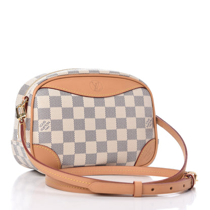 Louis Vuitton Damier Azur Mini Deauville 3 of 8