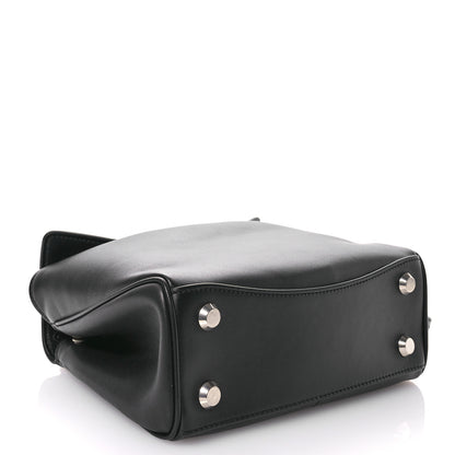 Balenciaga Natural Smooth Calfskin Mini Rodeo Top Handle Handbag Black 4 of 10