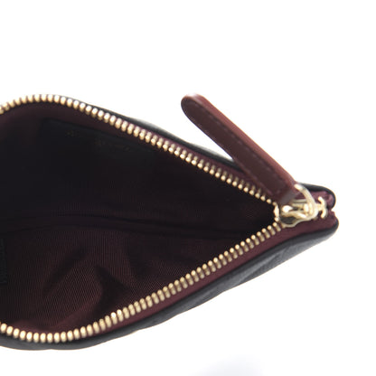 Chanel Caviar Chevron Quilted Small Cosmetic Case Black 5 of 8