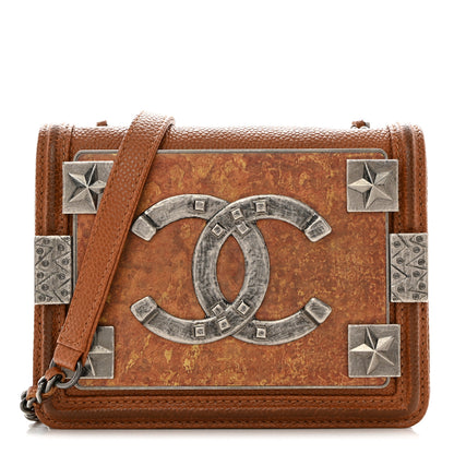 Chanel Caviar Mini Dallas Boy Brick Flap Brown 1 of 10