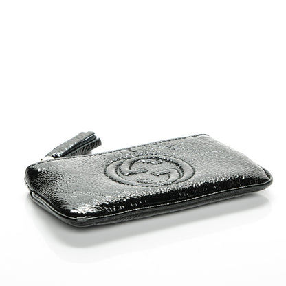 Gucci Patent Soho Key Case Black 4 of 7