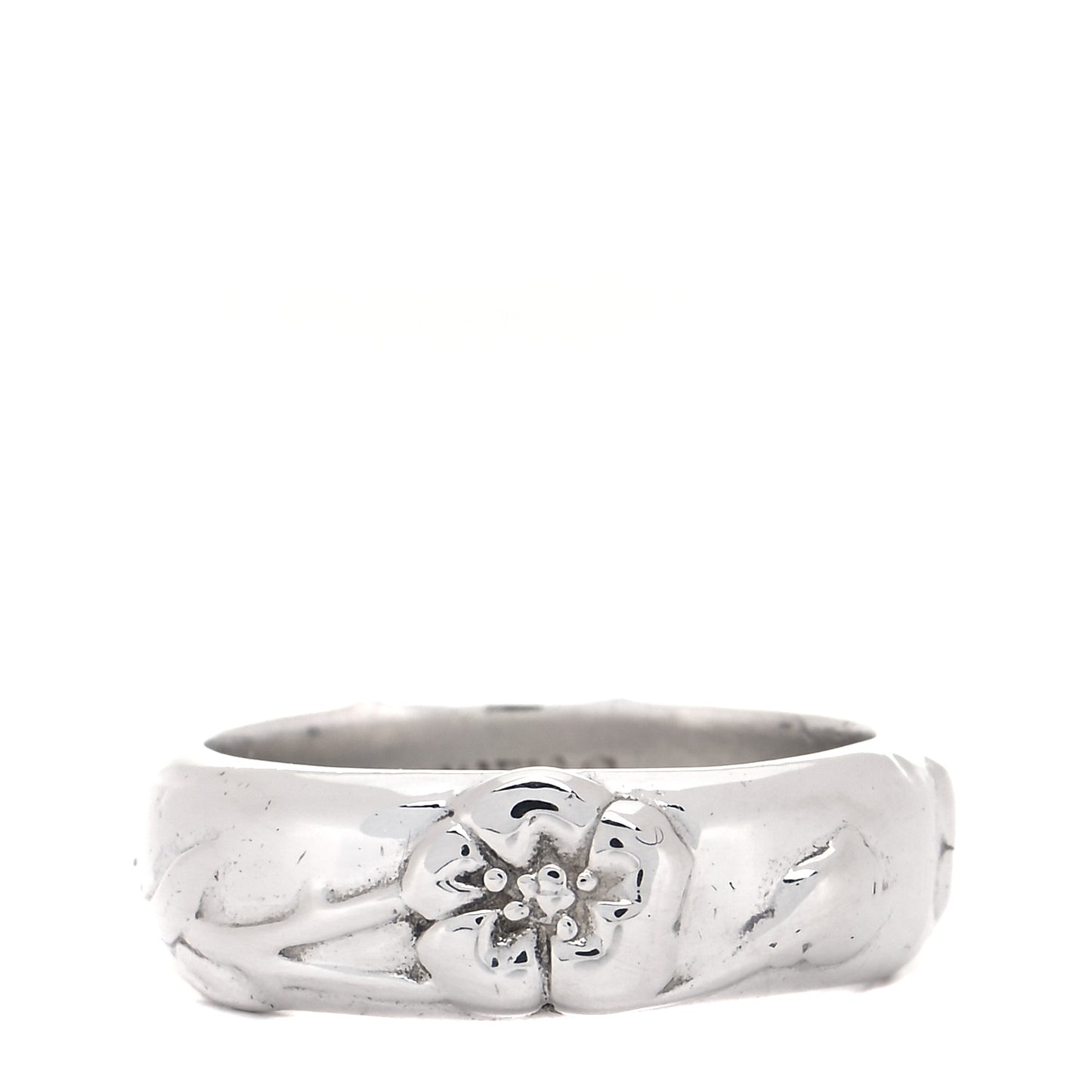 Sterling Silver Flower Ring 49 5