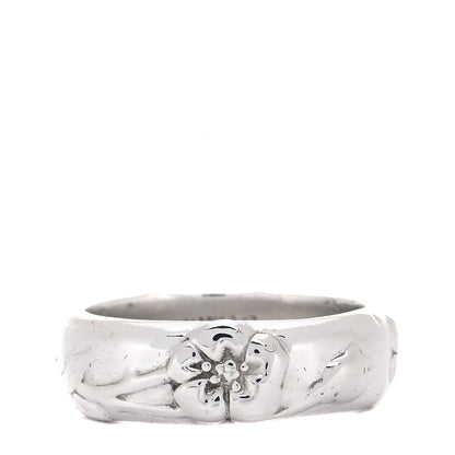 Tiffany Sterling Silver Flower Ring 49 5 1 of 5