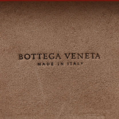 Bottega Veneta Nappa Intrecciato Chain Knot Clutch China Red 6 of 11