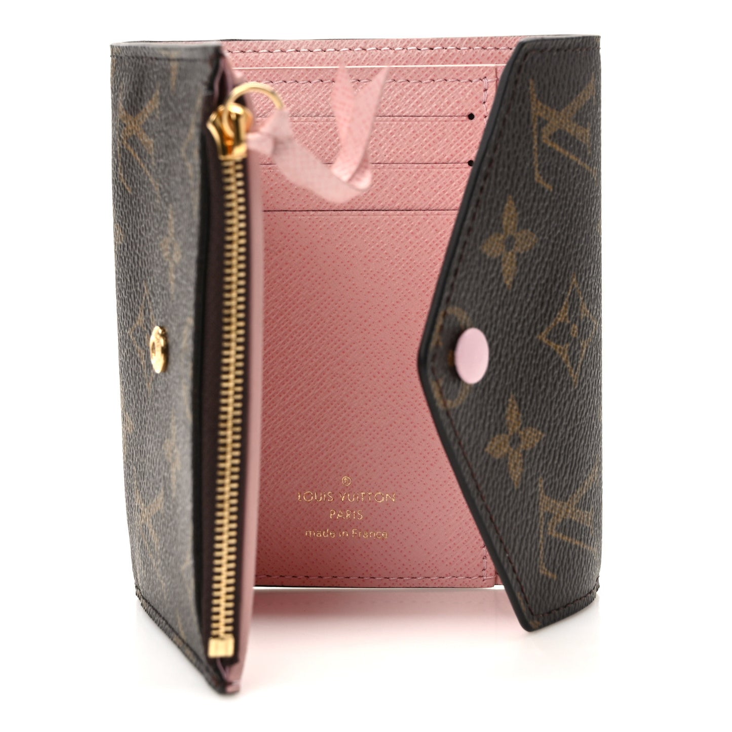 Monogram Victorine Wallet Rose Ballerine