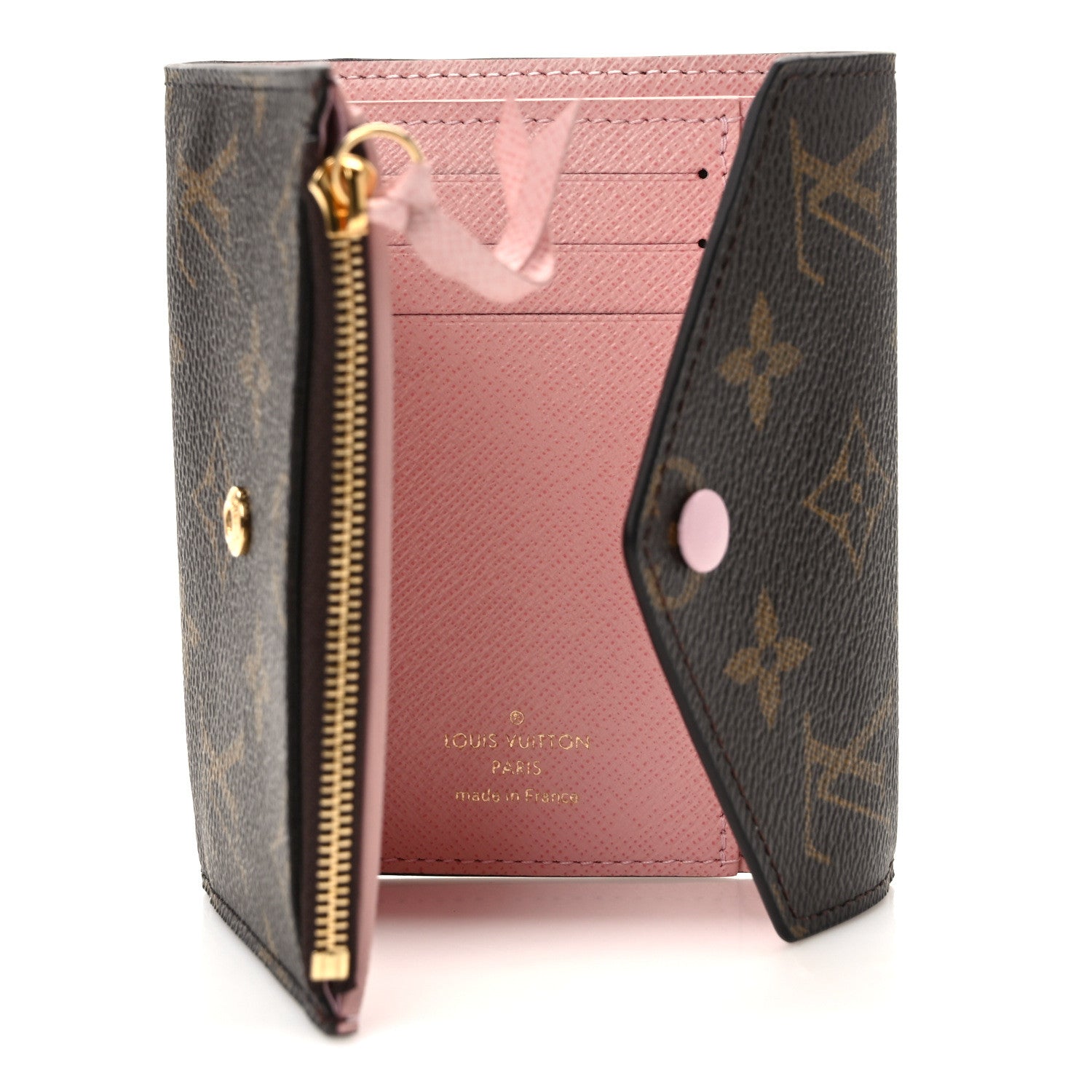 Louis Vuitton Monogram Victorine Wallet Rose Ballerine 5 of 9
