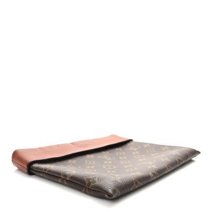 Louis Vuitton Monogram Tuileries Pochette Caramel 3 of 8