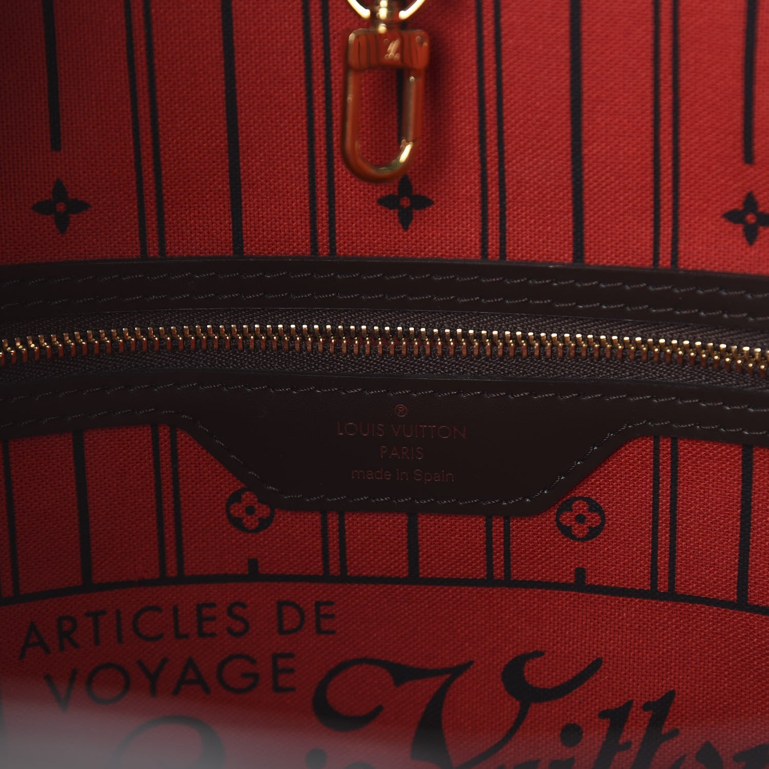 Louis Vuitton Damier Ebene Neverfull MM 5 of 8