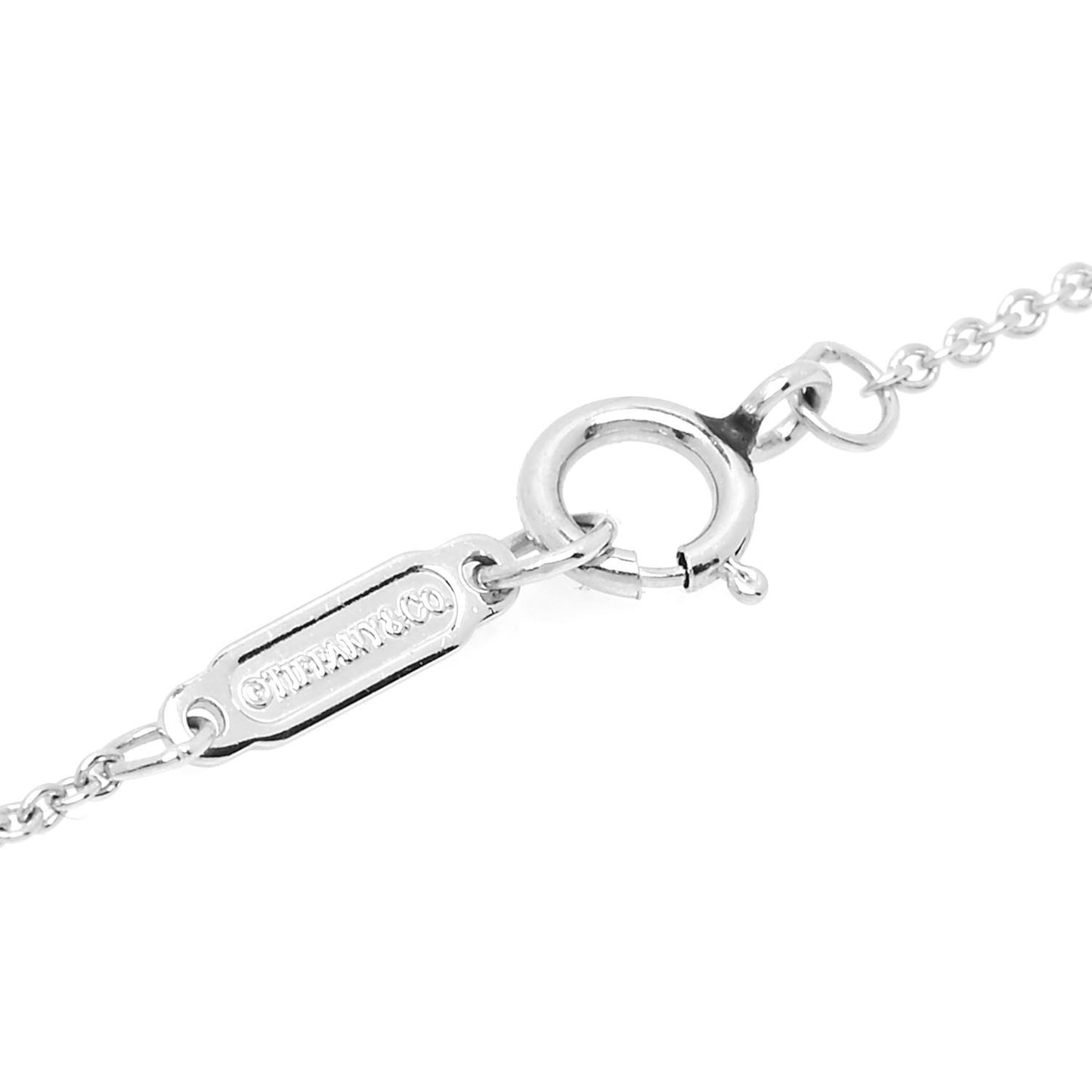 Platinum Diamond Heart Pendant Necklace