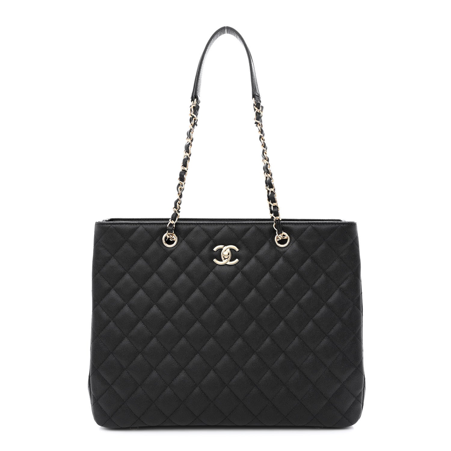 Chanel Caviar Quilted Large Shopping Tote Black 1 of 11
