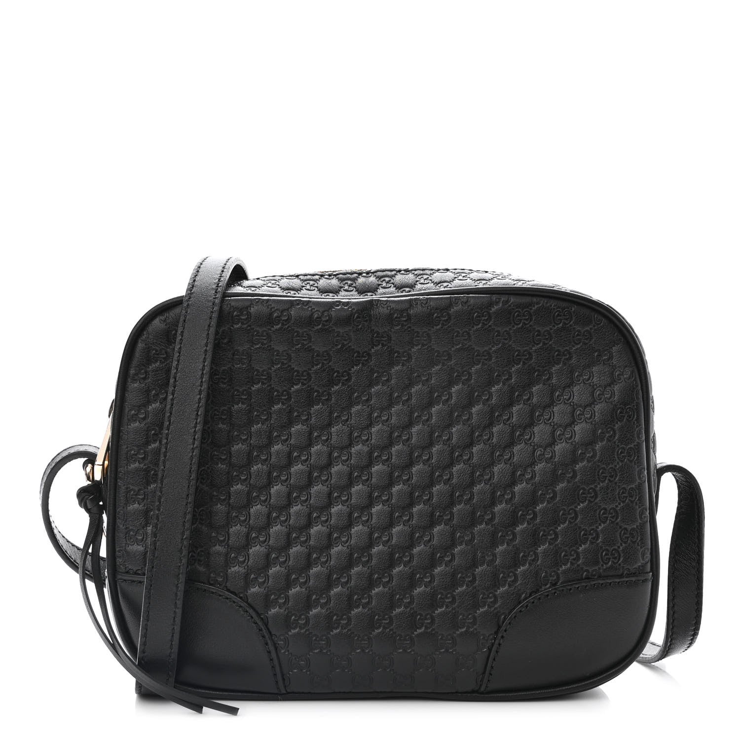 Gucci Microguccissima Mini Bree Messenger Bag Black 1 of 10
