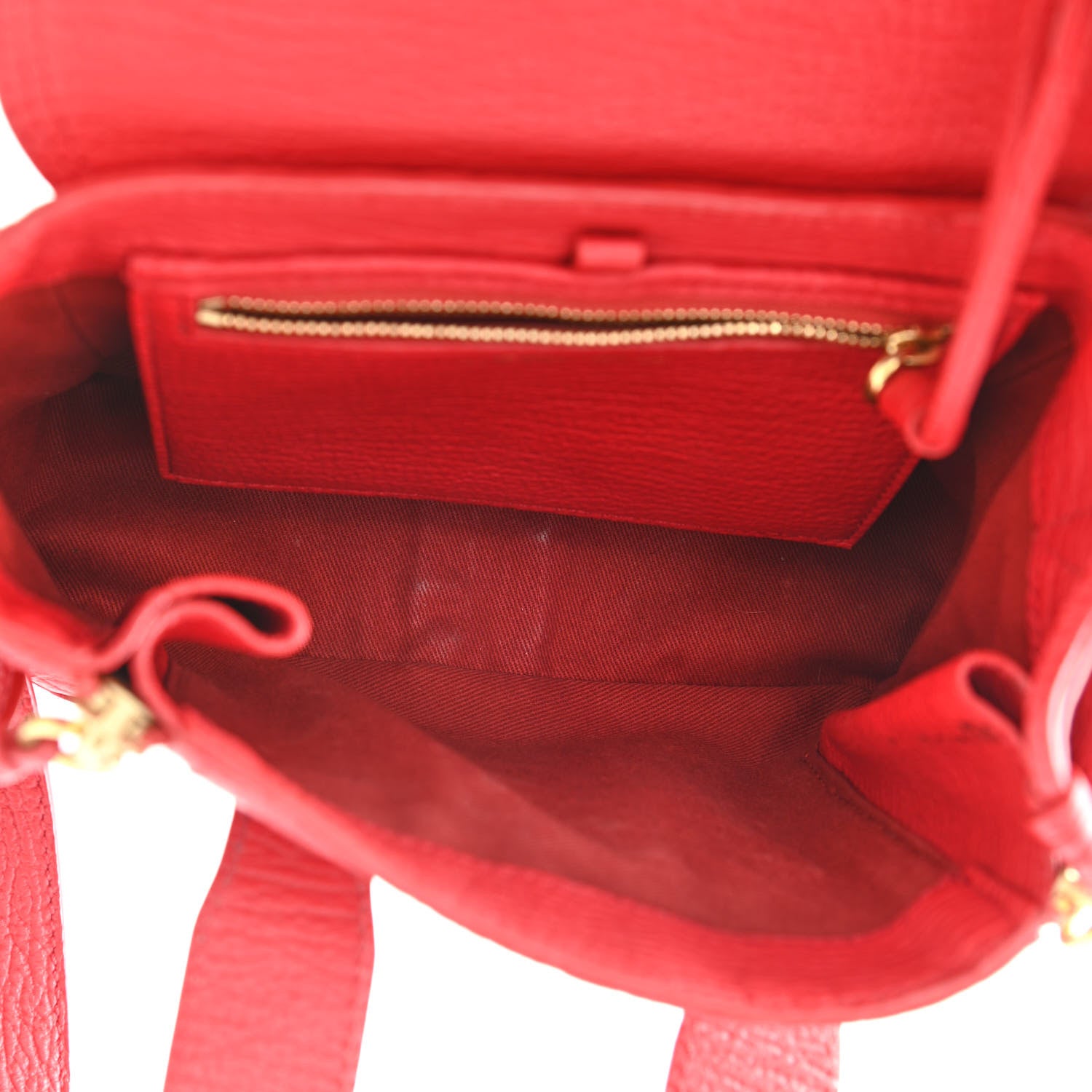 3.1 Phillip Lim Textured Calfskin Mini Pashli Satchel Red 5 of 13