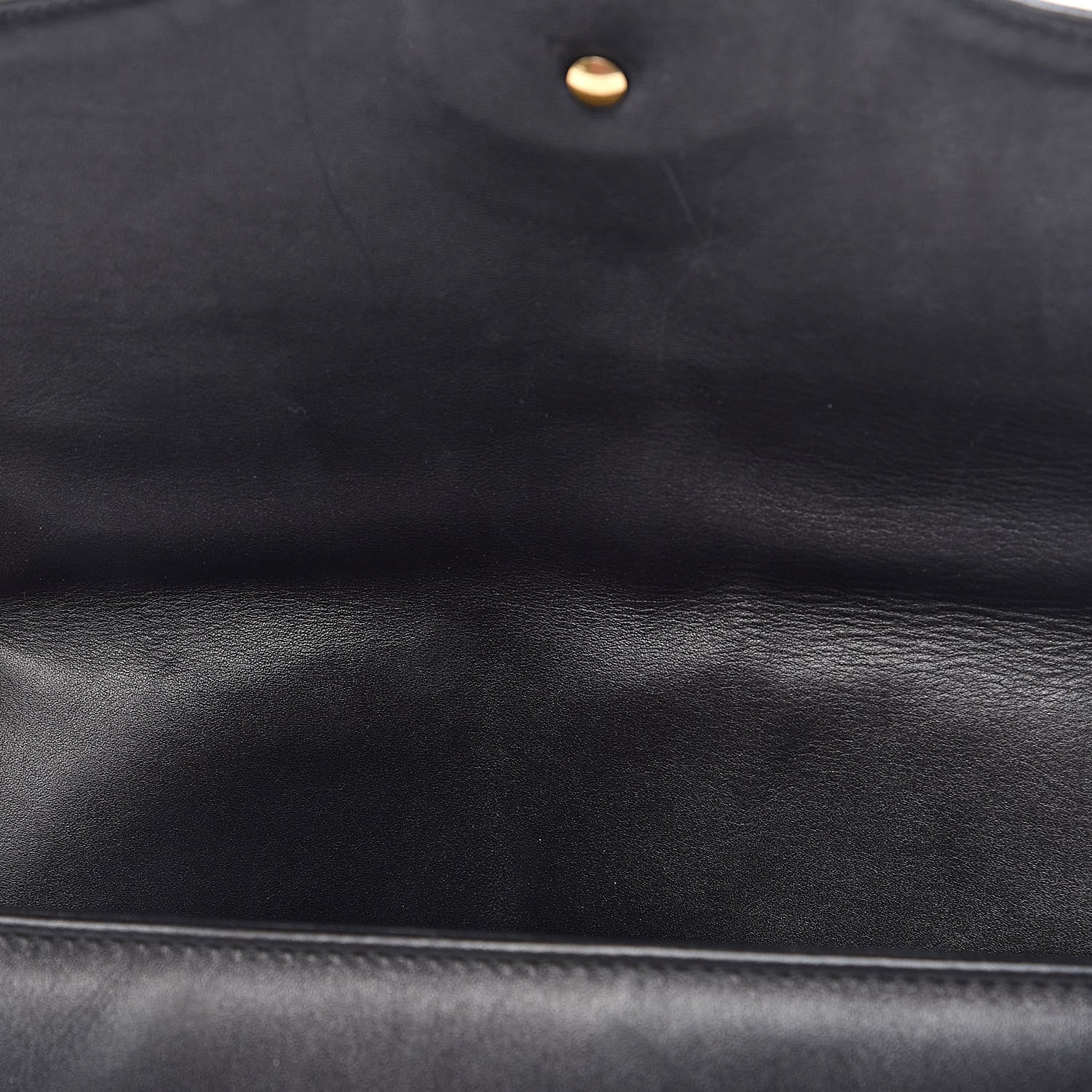 Gucci Calfskin Matelasse Medium GG Marmont Shoulder Bag Black 8 of 11