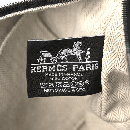 Hermes Canvas Small Bride-A-Brac Pouch Marine 6 of 9