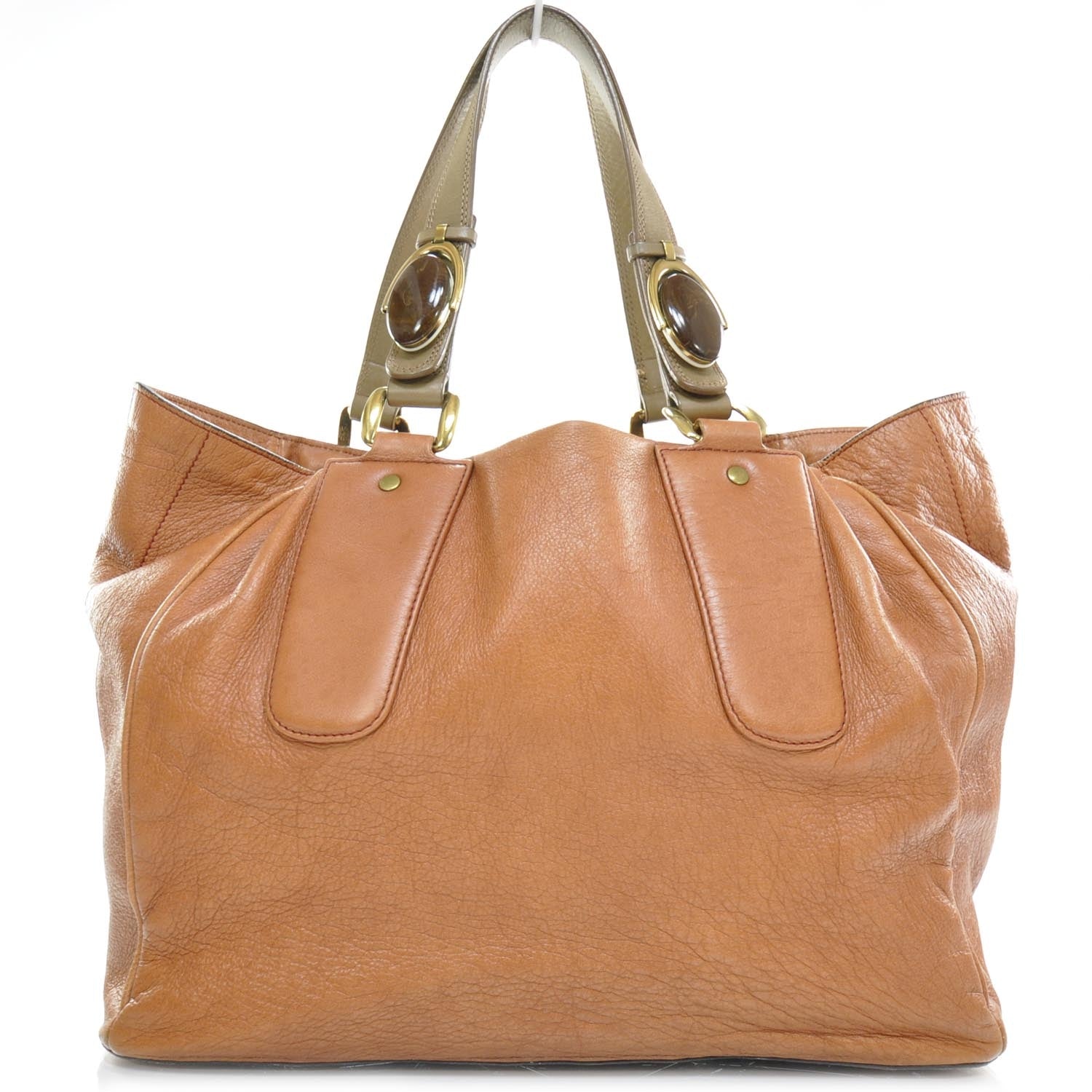 Chloe Buffalo Astoria Shopper Tote Caramel 1 of 9