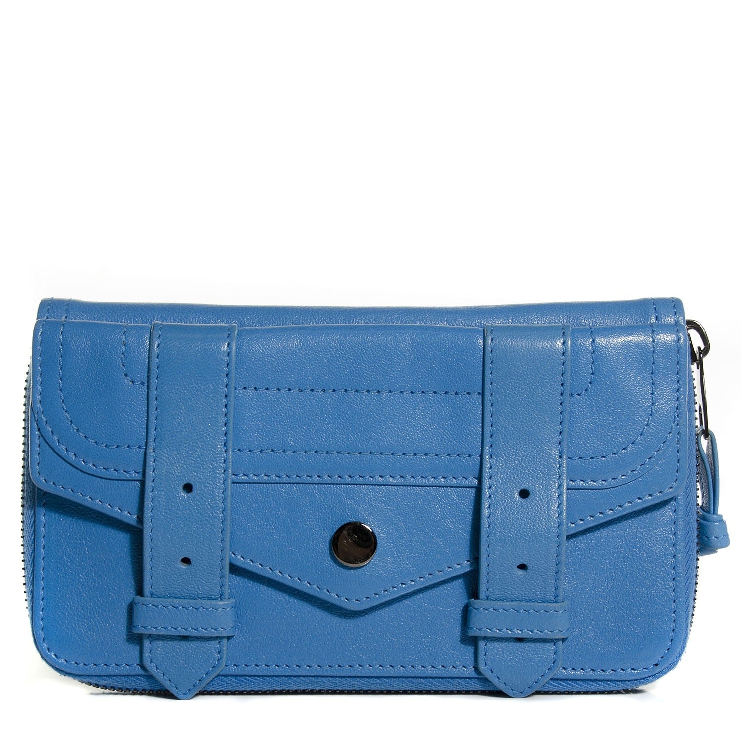 Proenza Schouler Lambskin PS1 Large Zip Around Wallet Oahu 1 of 16