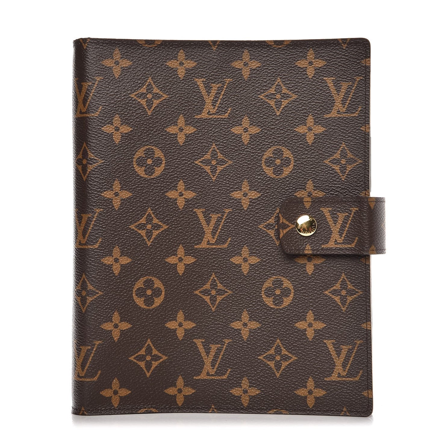 Monogram Large Ring Agenda Cover