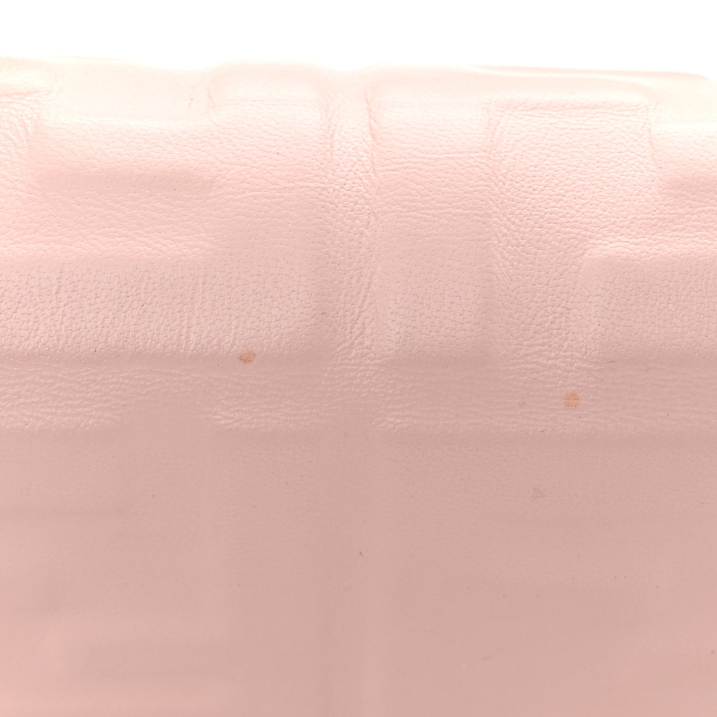 Nappa FF 1974 Embossed Mini Baguette Rosa Quarzo