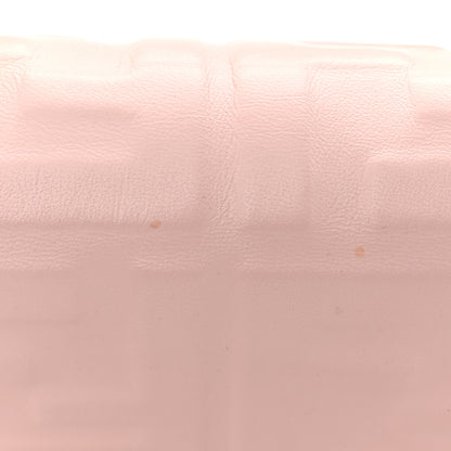 Fendi Nappa FF 1974 Embossed Mini Baguette Rosa Quarzo 11 of 14