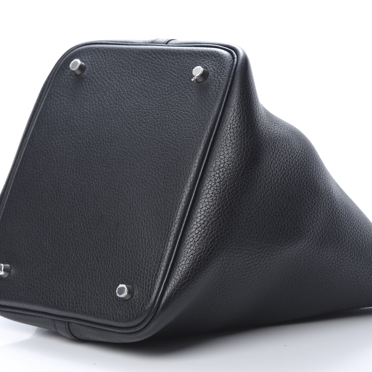 Hermes Taurillon Clemence Picotin Lock 22 MM Black 10 of 13