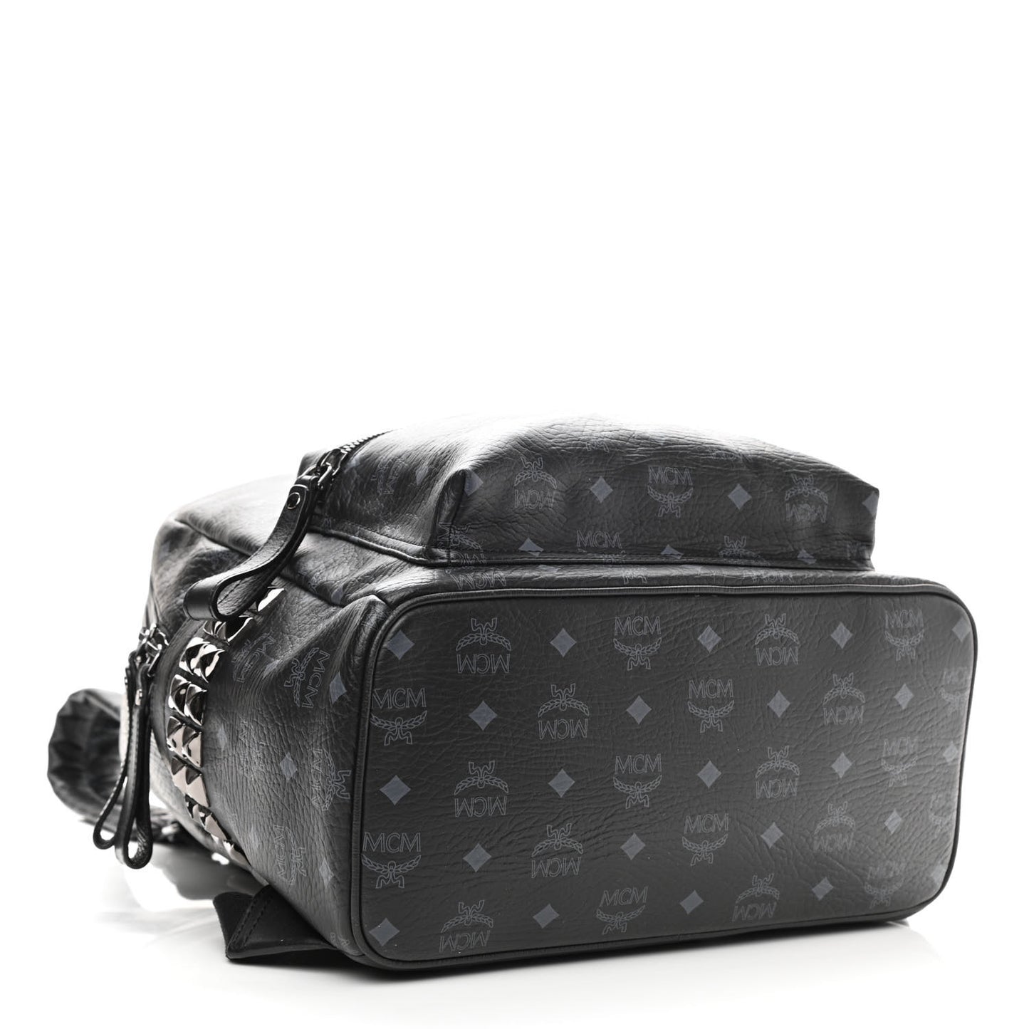 Visetos Medium Side Studs Stark Backpack Black