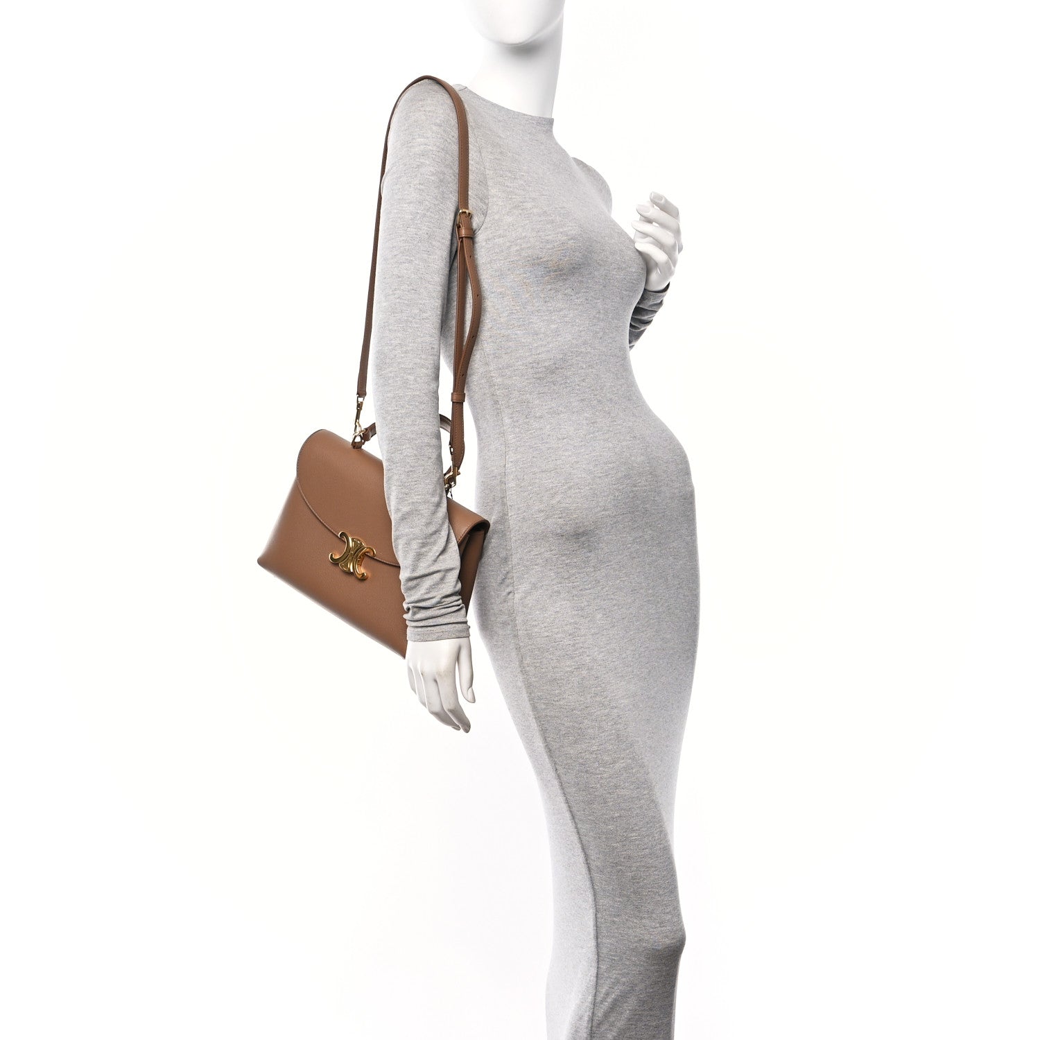 Celine Supple Calfskin Medium Nino Bronze 2 of 9