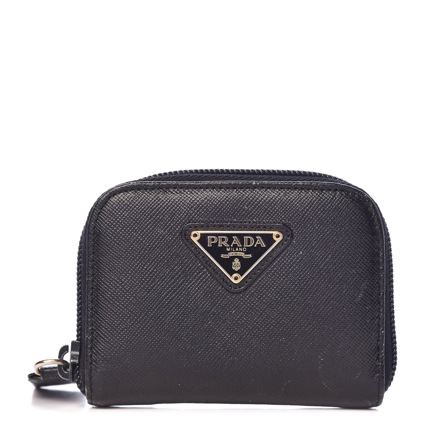 Saffiano Coin Purse Black