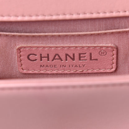 Chanel Lambskin Quilted Small Boy Flap Light Pink 5 of 11