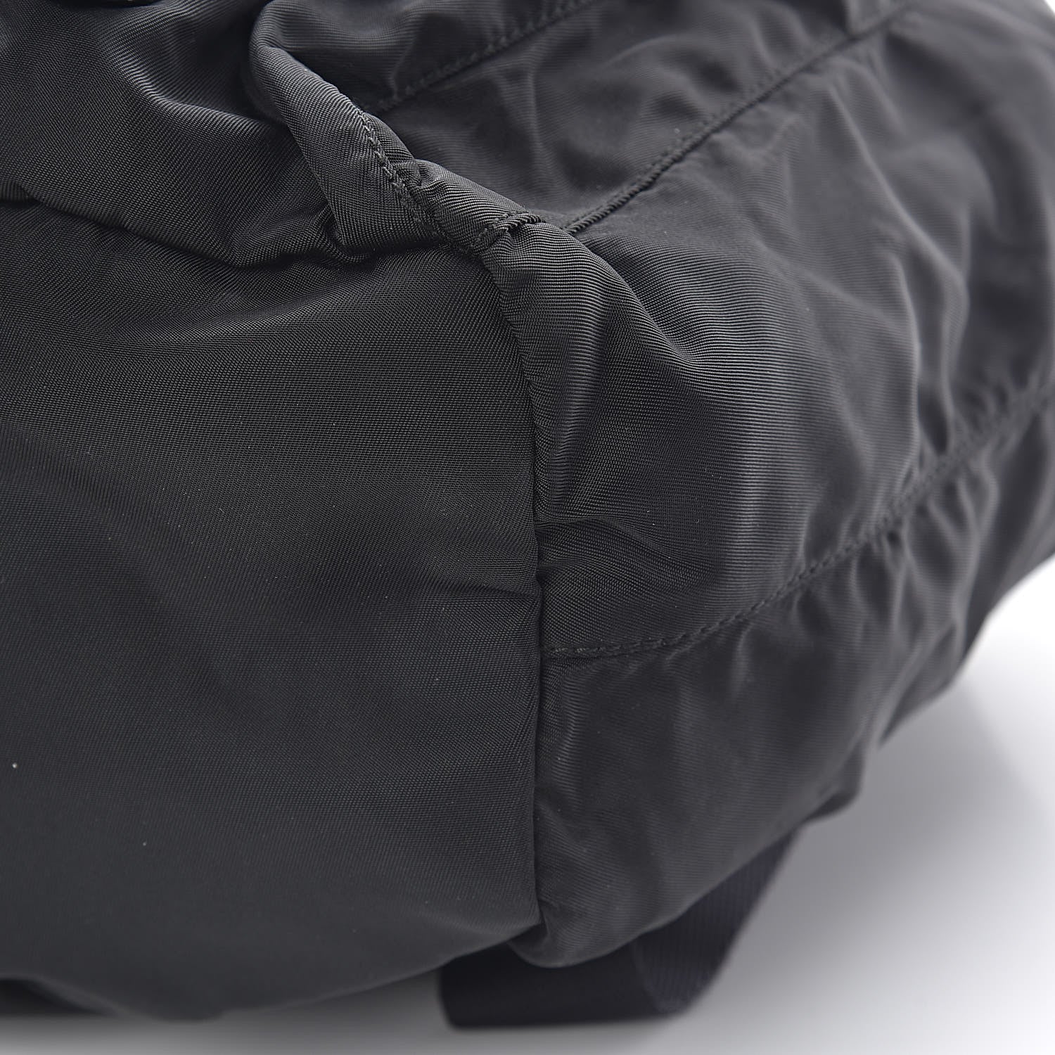 Prada Nylon Vela Medium Backpack Black 8 of 9