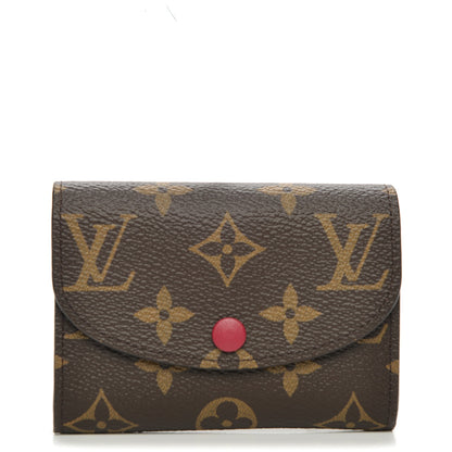 Louis Vuitton Monogram Rosalie Coin Purse Fuchsia 1 of 7