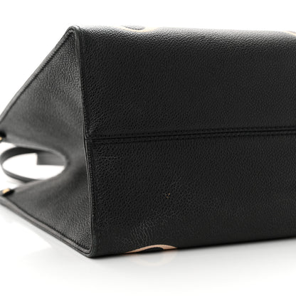Louis Vuitton Empreinte Monogram Giant Onthego MM Black Beige 10 of 15